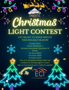 Elevate Glenrock 2024 Christmas light contest