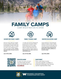 Family Camps Registration is Open!